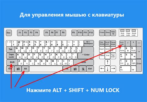 Перемещение контента с помощью мыши и клавиатуры