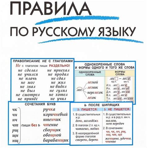 Пишется правильно: правила русского языка