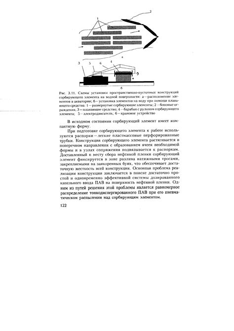 Подготовка места для установки соединительного элемента на водной поверхности