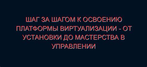 Подключение и настройка устройства: шаг за шагом к комфортному использованию