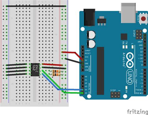 Подключение осциллографа к энергонезависимой памяти (EEPROM)