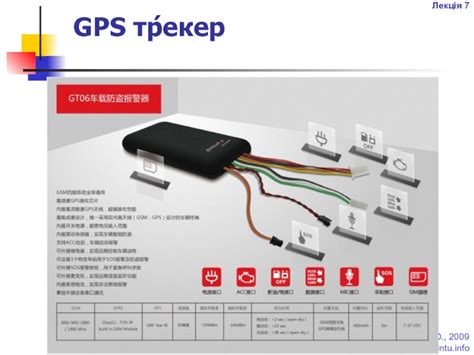 Подключение спутникового трекера к автомобилю