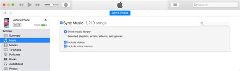 Подключение устройства к компьютеру с помощью iTunes