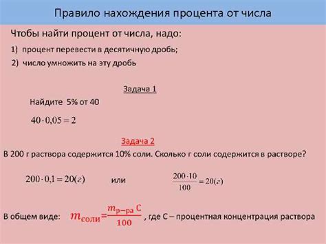 Полезные рекомендации для успешного использования инструментов нахождения процента от числа