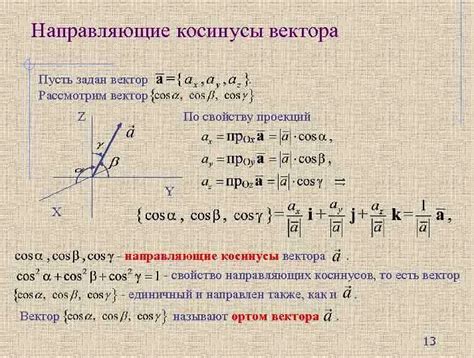 Понятие векторов и скаляров в физике