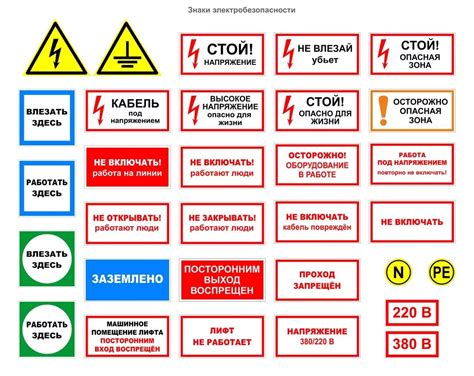 Правила отключения электрического тока перед началом работ