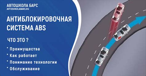 Преимущества оснащения автомобиля системой ABS