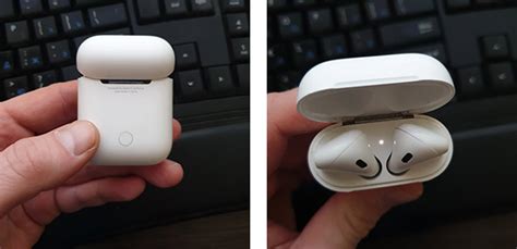 Приведите AirPods в режим подключения