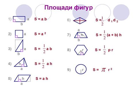 Примеры вычисления суммы всех сторон однородной геометрической фигуры