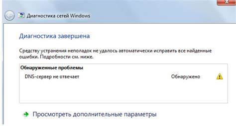 Проблема невозможности подключения к DNS-серверу: причины и последствия