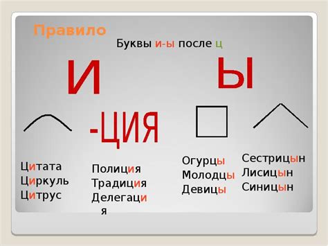 Проблемы с употреблением букв "и" и "ы"