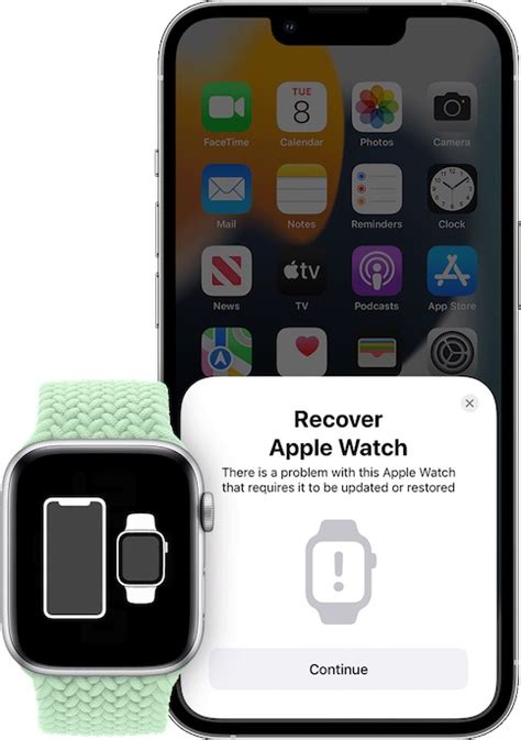 Проверка версии Apple Watch с помощью мобильного приложения
