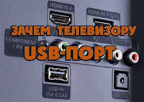 Проверка поддержки устройств USB на телевизоре и выбор соответствующего порта