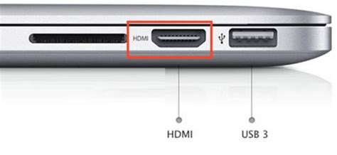 Проверка соединения через HDMI между MacBook и телевизором