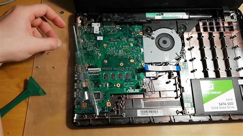 Процесс добавления дополнительной памяти в ноутбук Asus X540N