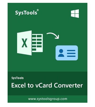 Процесс преобразования данных из Excel в vCard