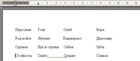 Работа с выравниванием текста