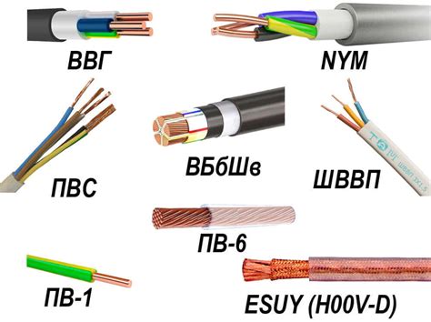 Разнообразие типов проводов и их особенности