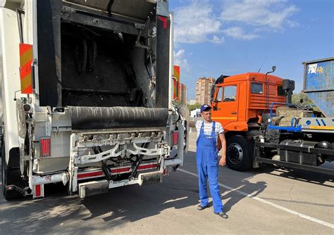 Разнообразие функционирования мусорных машин в различных городах