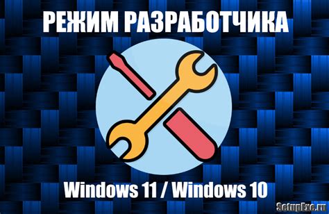 Режим разработчика: активация и настройка функционала