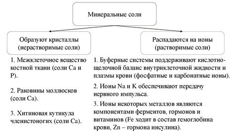 Роль минеральных солей в теме "Борьба со запахом"