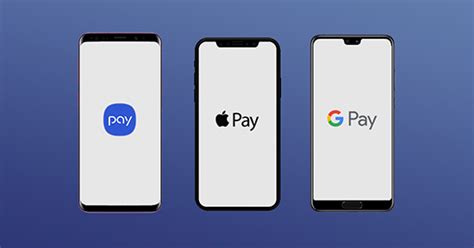 Системы мобильных платежей: выбор между Apple Pay, Google Pay и Samsung Pay