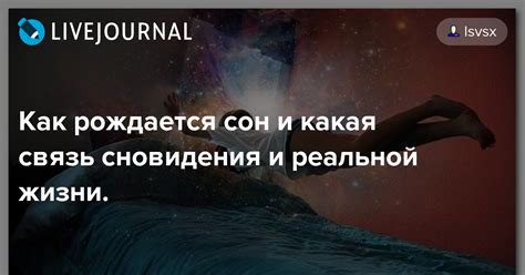 Сновидения и их связь со странной реальностью: заблуждения и истина