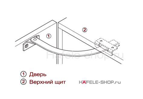 Соберите и смонтируйте устройство для открывания двери по предоставленной схеме