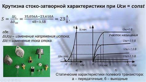 Специальные испытания для оценки ключевых характеристик МОСФЕТ транзистора