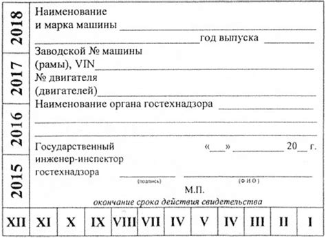 Справка об успешном прохождении технического осмотра