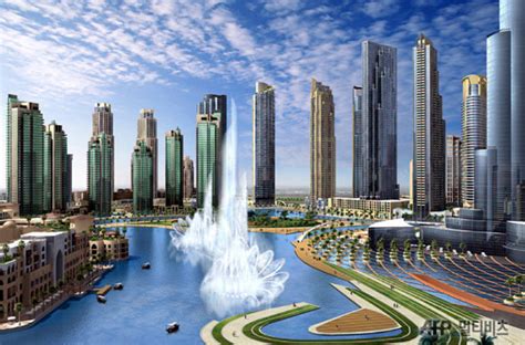Техническое великолепие и функционирование грандиозного фонтанного комплекса в эмирате Дубаи