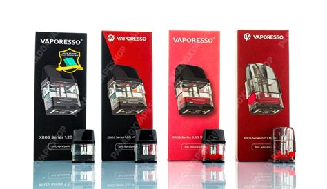 Технология заправки картриджей в Vaporesso Xros