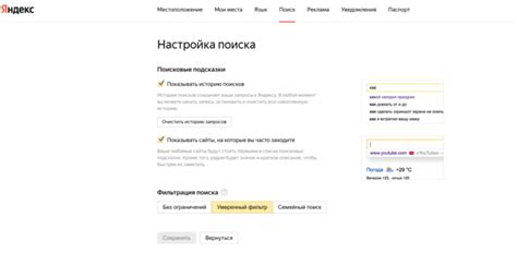 Удаление личной истории поиска и просмотра в поисковой системе "Яндекс"
