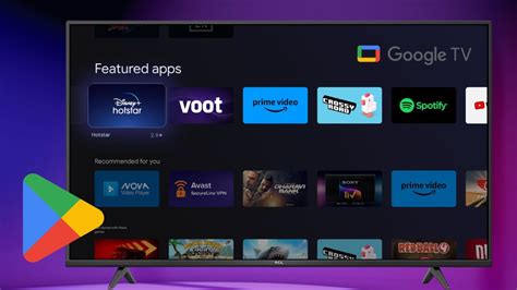 Установка обоев с помощью Google Play на телевизоре с операционной системой Android TV