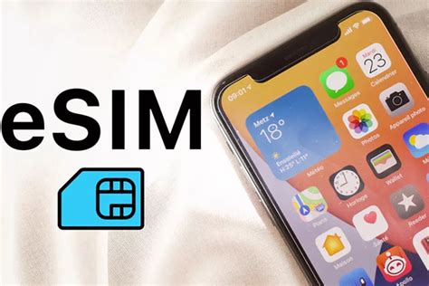 Установка приложения оператора для настройки eSIM