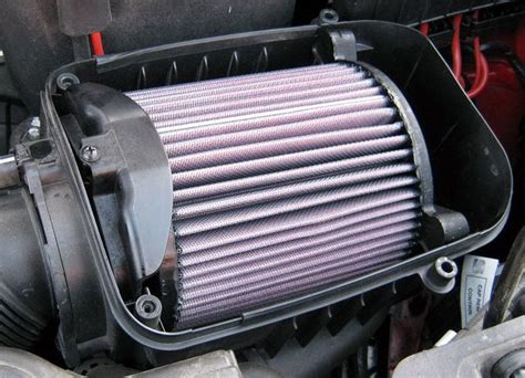 Установка эффективного воздушного фильтра для повышения мощности автомобильного двигателя