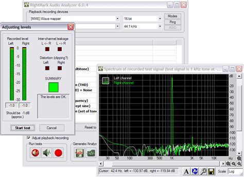 Установка Rightmark audio analyzer на ваш компьютер