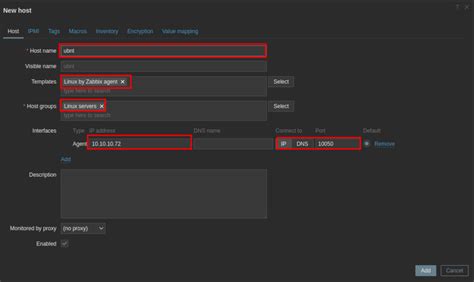 Установка Zabbix агента на Linux