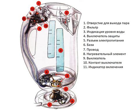 Устройство кнопки чайника: внутреннее устройство и принцип работы