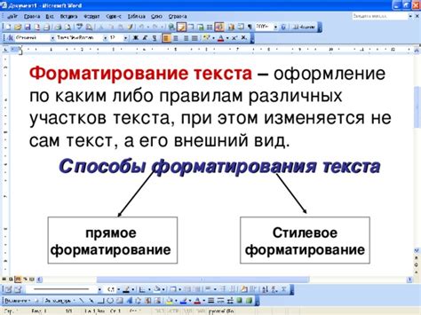 Форматирование ссылки в текстовом редакторе Microsoft Word 2007