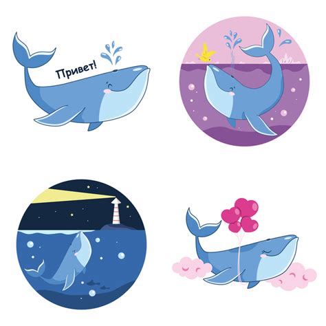 Форма и внешний вид символа blue whale в Телеграмме: исследование внешнего представления этого эмодзи