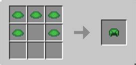 Шаги и инструкции по созданию панциря из черепахового панциря в Майнкрафте