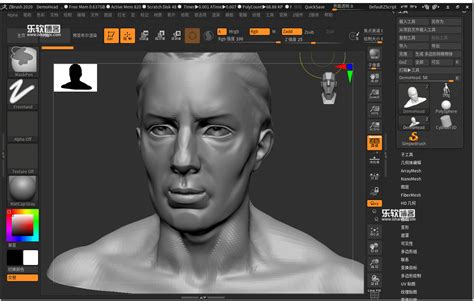 Шаг 1: Подготовка базовой модели для работы в ZBrush