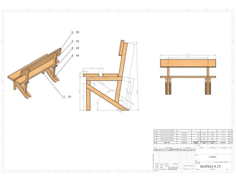 Шаг 2: Создание конструкции для сиденья лавочки