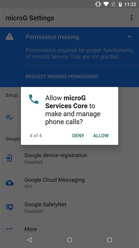 Шаг 3: Получение MicroG для обеспечения функциональности Google API