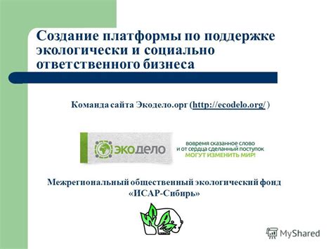 Шаг 6: Продвижение экологически ответственного предпринимательства