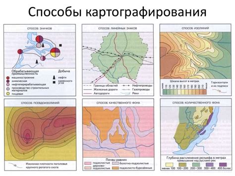 Эффективные методы отображения информации на карте