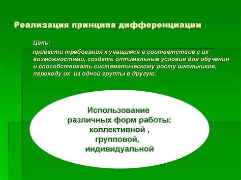  Значение принципа дифференциации обязанностей в БЦД 