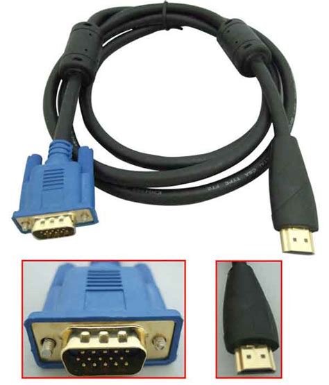  Необходимые компоненты для проверки соединения HDMI-VGA 