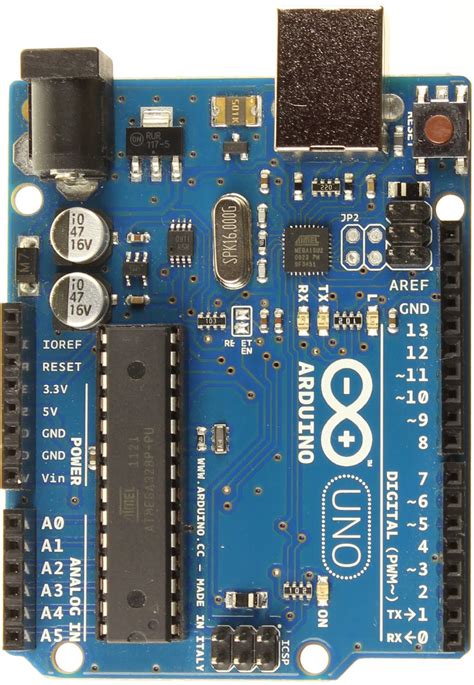  Подготовка платы Arduino Uno 